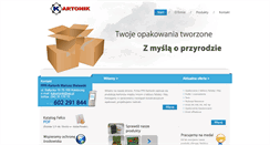Desktop Screenshot of kartonik.pl
